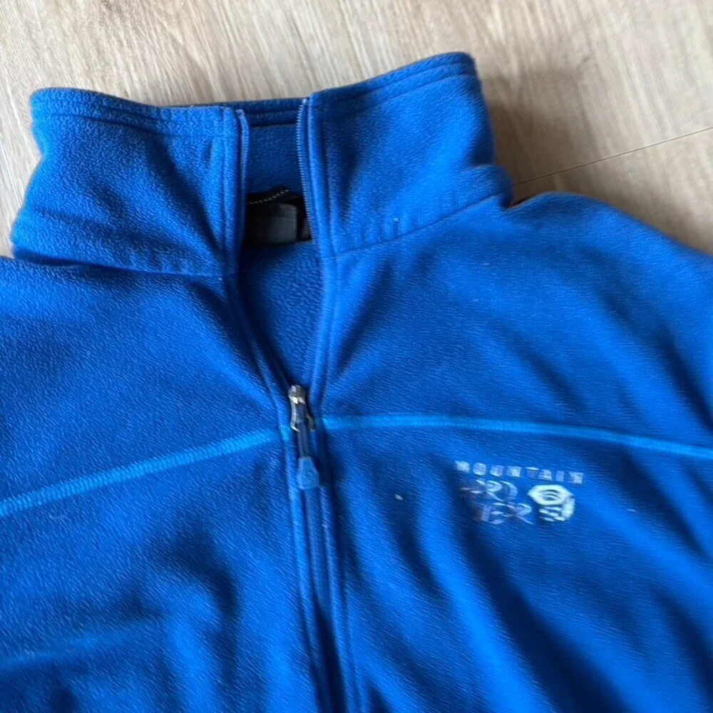 ** Mountain Hardwear quarter zip fleece pullover Blue Large